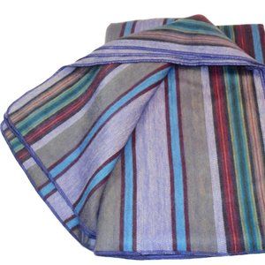 Handmade Alpaca blanket - Purple Shades